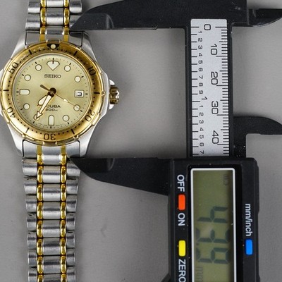 SEIKO 1991 Vintage Diver SCUBA 200m 7N35-6000 Men's 40mm Watch New