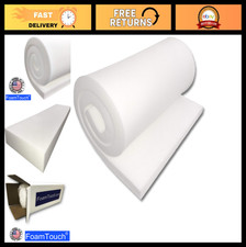 Medium Density Upholstery Foam Cushion 2" H x 24" W x 72" L - USA Made, 1 Count