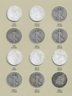 1916-47 P,D,S, Liberty Walking Half Dollar Set *$28.50 Face* "Circ-UNC"