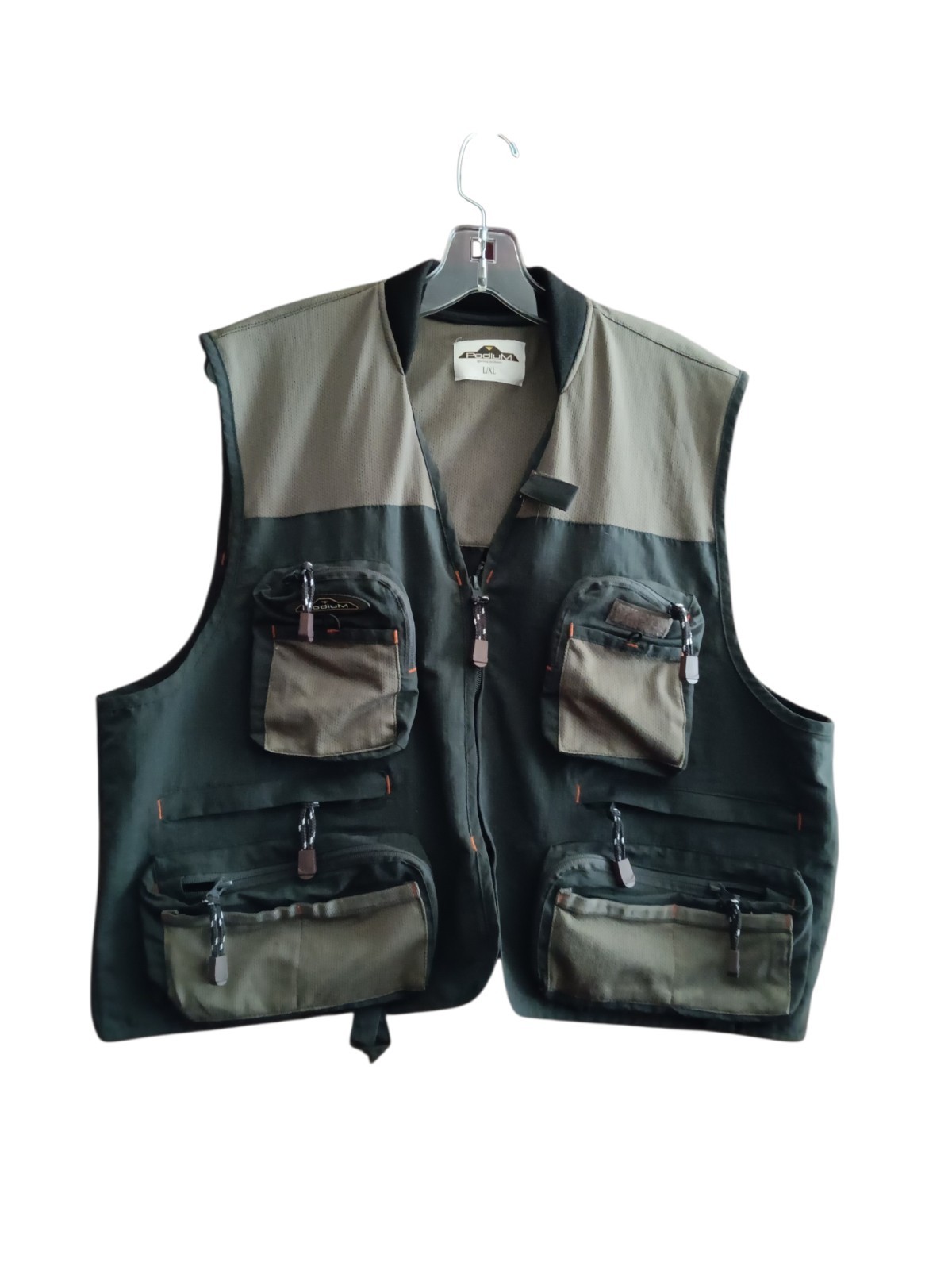 Fishing Vest - Podium Sports And Outdoors Mens L/XL With Pockets