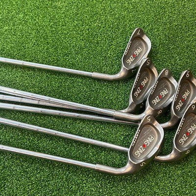 Ping ZING Karsten Phoenix Iron Set 5-SW 6 Clubs RH Red DOT Steel