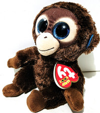 Ty Beanie Boos - Olga - 6" Monkey Plush - European Exclusive - Tags 