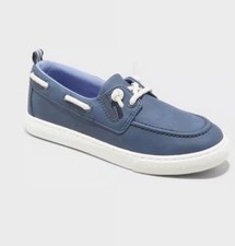 Cat & Jack Boat Shoes Boy s Sz 13 Reece Blue ...