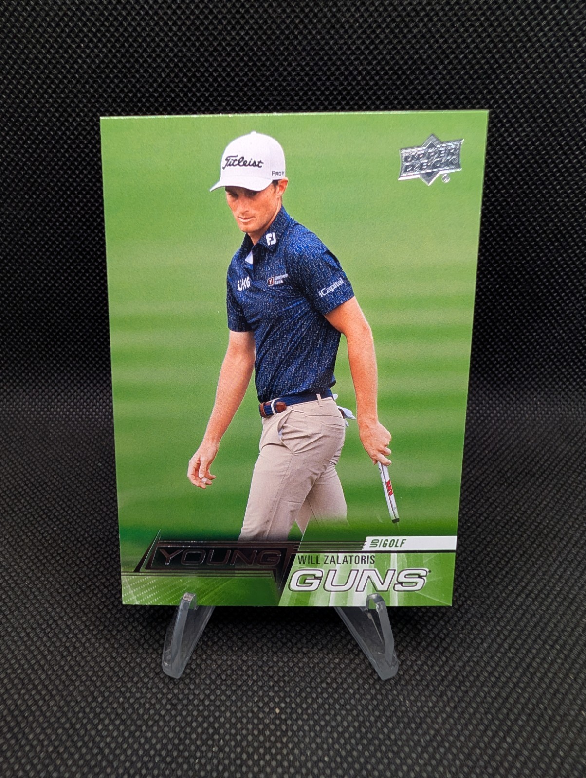 Will Zalatoris 2024 Upper Deck Golf Young Guns Rookie (RC) PGA Tour #109