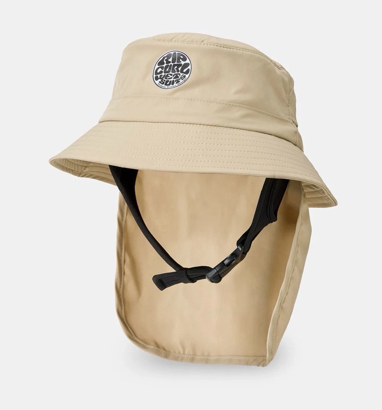 Rip Curl Surf Series Bucket Hat Floating Brim Light Khaki S/M Surf Sun NWT
Opens in a new window or