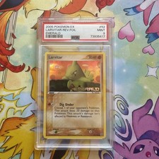 2005 POKEMON EX EMERALD #52 LARVITAR-REVERSE FOIL PSA 9 Mint Rev Stamp on eBay