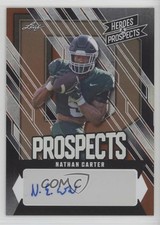 2024 Leaf Heroes & Prospects Prospect Bronze 69/99 Nathan Carter Auto 1xd