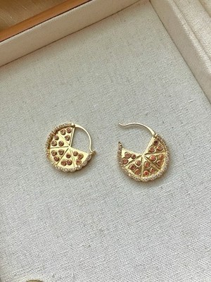 Kate Spade Pizza My Heart Creolen earrings