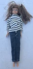 Vintage Skipper doll 1963 1 Japan brown hair blue eyes straight leg clothes