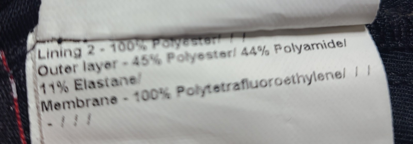 Millet Soft Shell Lined Windstopper Full Zip Shie… - image 9