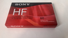 Brand New Sealed Sony HF High Fidelity 60 min C60HFR cassette tape