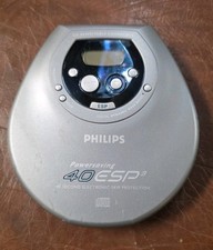 VINTAGE Philips Powersaving 40 ESP3 CD Player DISC WALKMAN AZ9113/17 Tested Work