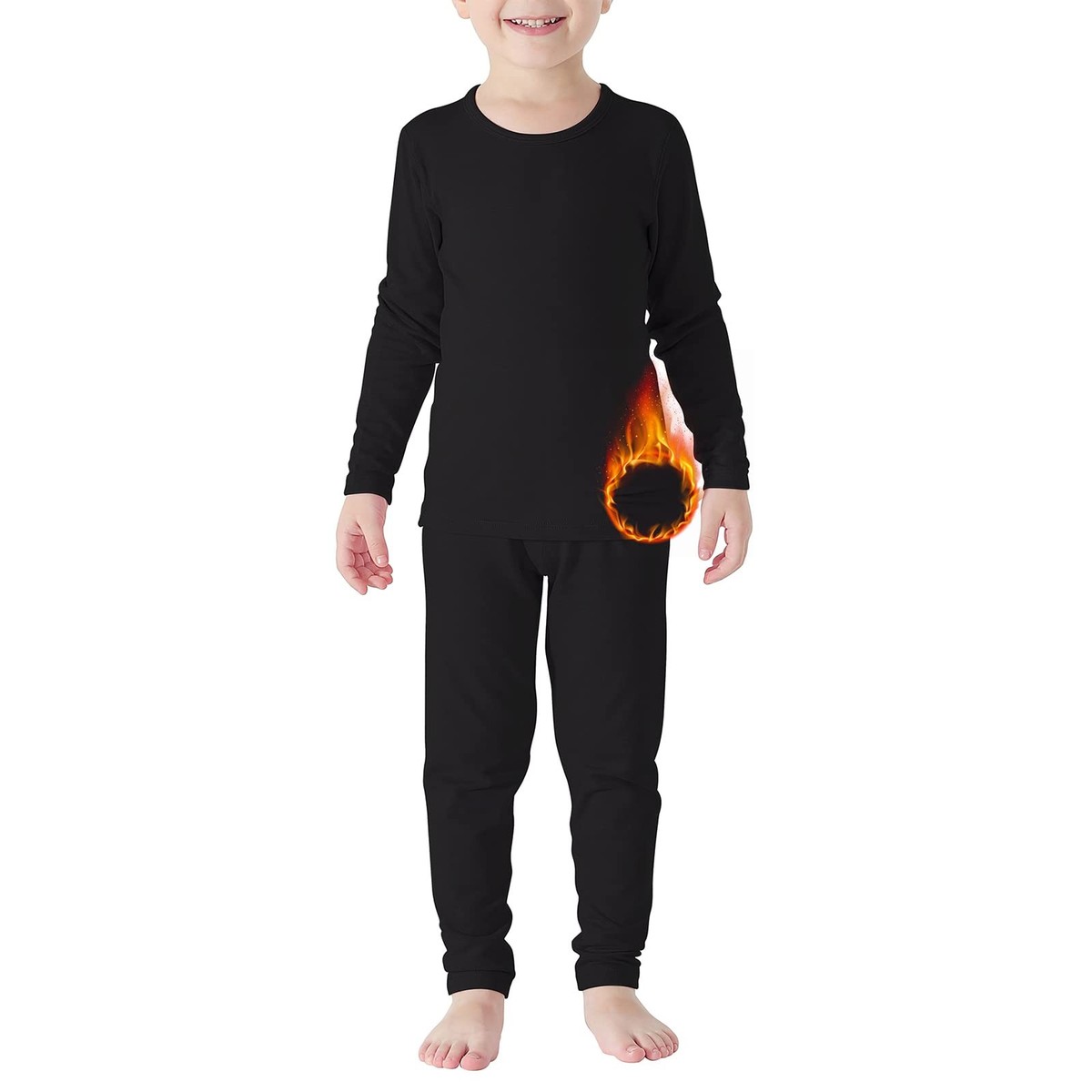 Set Intimo Termico Bambino Sci Biancheria Intima Termica per Bambini