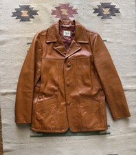 Vintage 1970s Brown Buffalo Atomic Lined Butt...