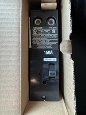 Siemens - 150 Amp Double-Pole 10 kA Type QN Circuit Breaker Siemens