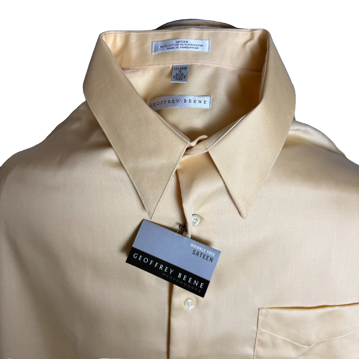 Geoffrey Beene Yellow Shirts for Men for sale