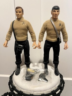 Star Trek Playmates Collectors Edition Where No Man Has Gone Before Kirk & Spock