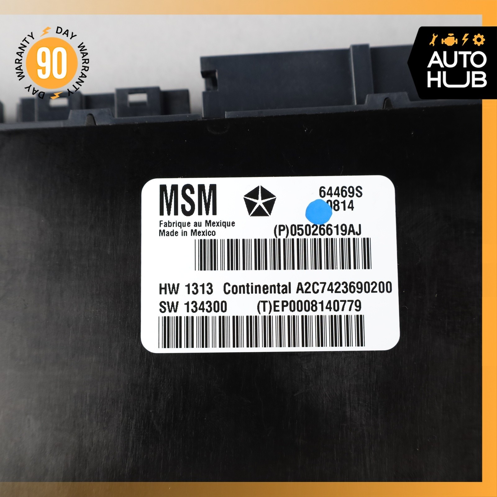14-20 Maserati Quattroporte M156 Levante M161 Seat Control Module Left Side OEM