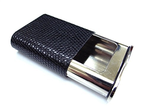 Tsubota Pearl Portable Ashtray Tasca Handmade with Walnut Leather