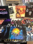 11 Rock Metal Record LOT Scratched Vinyl Kiss Scorpions Black Sabbath Aerosmith