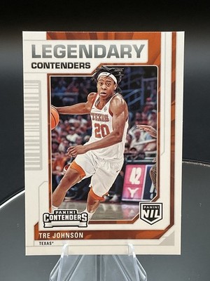 2025 Panini University of Texas NIL Legendary Contenders #38 Tre Johnson III