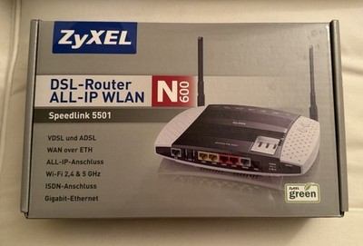DSL Router ALL-IP WLAN N600 ZYXEL mit 3 Telefonanschlüsse OVP
