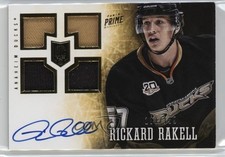 2013-14 Panini Prime Rookie Patch Auto /199 Rickard Rakell #190 Patch Auto 03xg