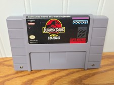 Jurassic Park Part 2: The Chaos Continues (Super Nintendo SNES) TESTED Refurb