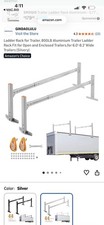 Brand New Trailer Ladder, Racks Aluminum