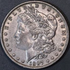 1887-O $1 MORGAN SILVER DOLLAR KM# 110 Grade:  AU++  A6129