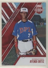 2017 Panini Elite Extra Edition Aspirations Red 49/150 Ayendi Ortiz #159 pn9