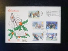 1990 CHRISTMAS STUART FDC & BIRMINGHAM CATHEDRAL APPEAL SLOGAN PMK CV £20