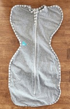 Love to Dream Swaddle Up Original Gray, Size Small, 0-3 Months, 1.0