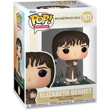 Funko POP! Pride and Prejudice Elizabeth Bennet Presale Figure 1971 + Protector