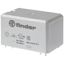 Finder 66.22.9.012.1300 Relay for PCB 12V/DC 30A 2 NA 1pc