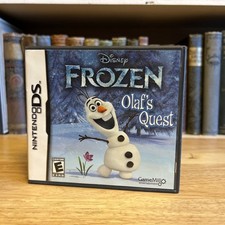 Disney Frozen Olaf s Quest Nintendo DS Case Only No Manual No Game