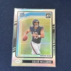 2024 Panini Donruss Optic - Rated Rookie Caleb Williams #201 Holo Prizm (RC)
