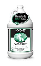 KOE Kennel Odor Eliminator Concentrate 128 Fl Oz Pet Odor Remover Non-Enzymatic