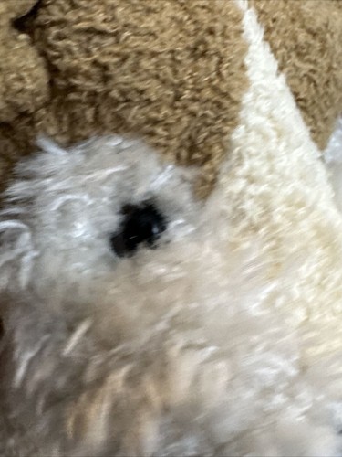 Russ Berrie Luv Pets kleiner Terrier Hund Trixie Beanie Sämisch Plüsch 7 Zoll mit Etikett - Bild 8 von 14