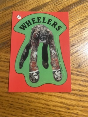 1985 Topps Return to Oz Sticker  Wheelers #5