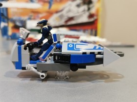 Lego 7868 Star Wars Mace Windu's Jedi Starfighter All Parts/Minifigs - No Decals