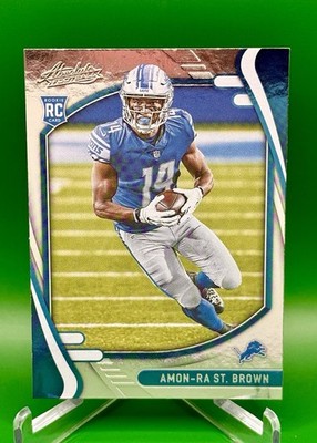 2021 Panini Absolute Rookies Amon-Ra St Brown #131 Detroit Lions Rookie RC￼