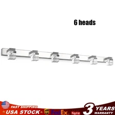 Modern 6 Heads Bathroom Vanity LED Crystal Mirror Light Front Wall Lamp Fixture