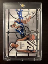 2008-09 Topps Bill Rusell / Carmelo Anthony Dual Auto /899