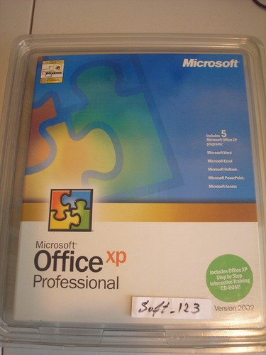 Microsoft Office XP Professional Licensed for 2 PCs =New Sealed Retail ...