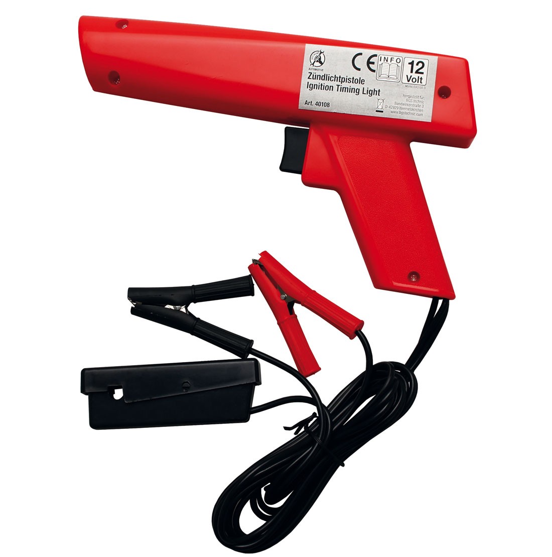 Pistolet d'allumage 12V pour régler l'avance des moteurs de voiture