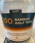 Golf Tees By Sunday Golf! Tub Of 100 Wooden Multi-colored Tees. Rapid Ship🔥🔥 — photo 1