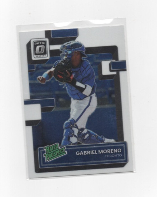 2022 Panini Donruss Optic - Rated Prospect Gabriel Moreno #RP-4 (RC)