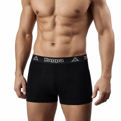 Kappa 4er 6er 10er Pack Herren Boxershorts Unterhosen Schwarz Weiß Gr. M - 2XL