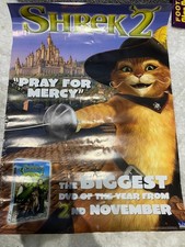 SHREK 2   - Video Poster unframed    23 1/2 x 15 inches